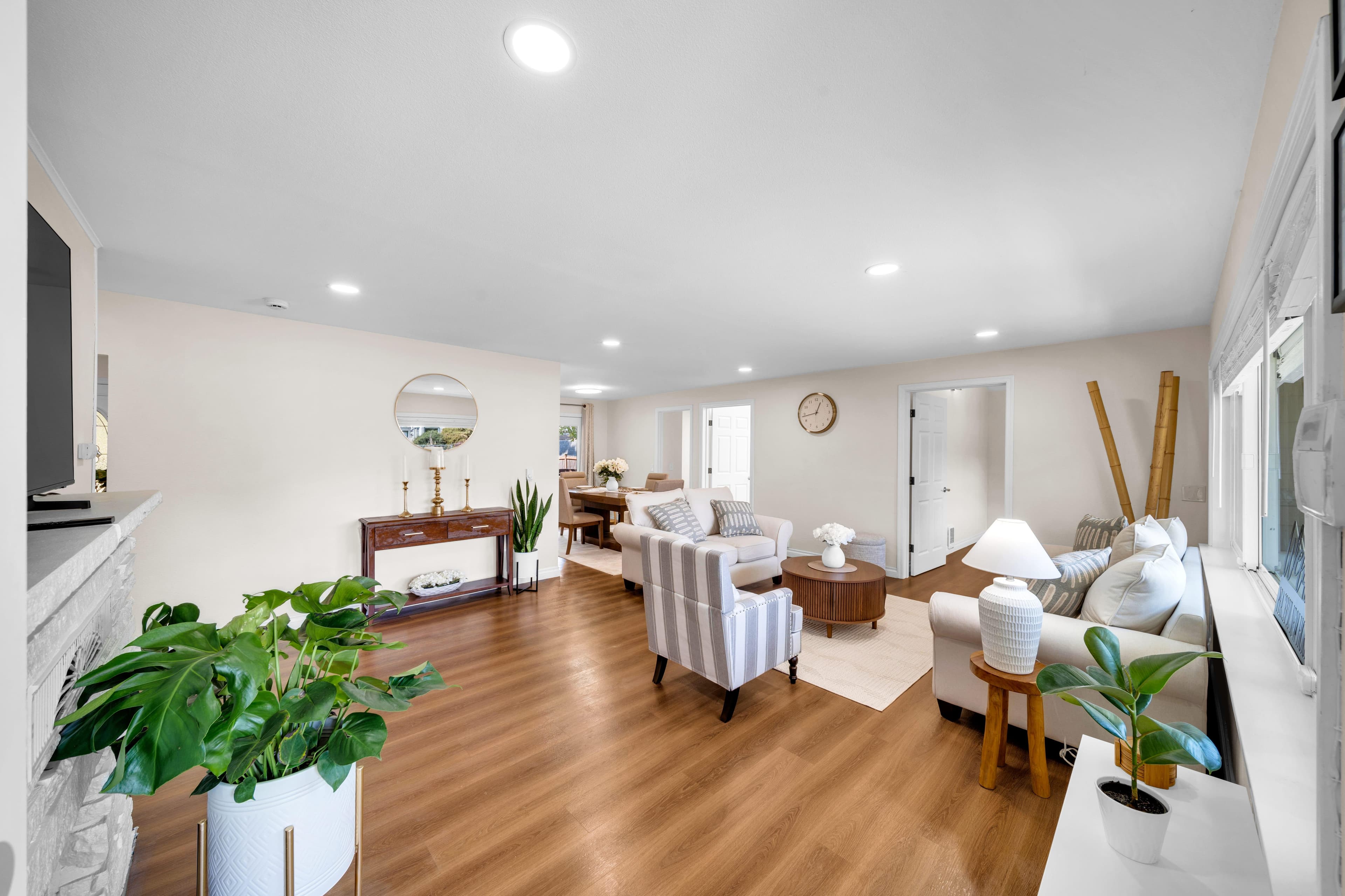 Private room with natural light